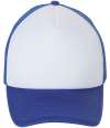 01668 Bubble SOL'S Bubble Contrast Cap White / Royal Blue colour image